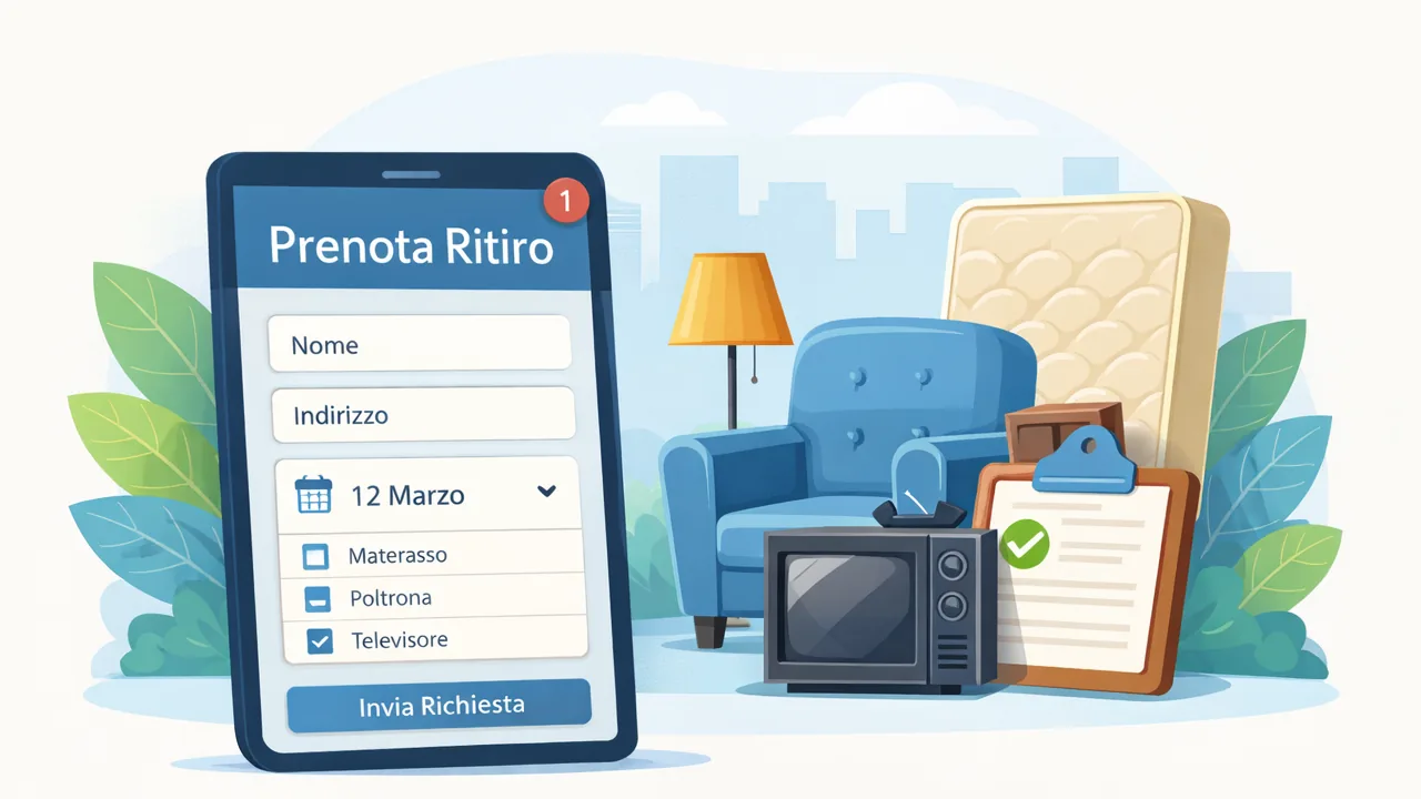 Prenota ritiro ingombranti